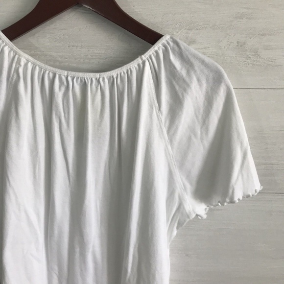 Fresh Produce Lettuce Hem Short Sleeve Top - Picture 6 of 6